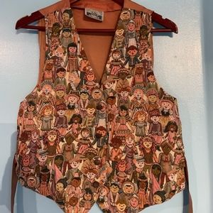 Vintage Multiculturalism Vest